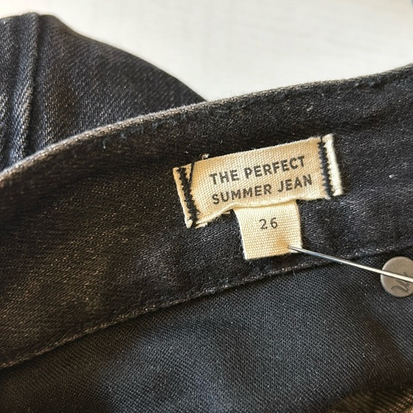 Madewell The Perfect Summer Jean in Crawley Black Wash - Picture 3 of 8